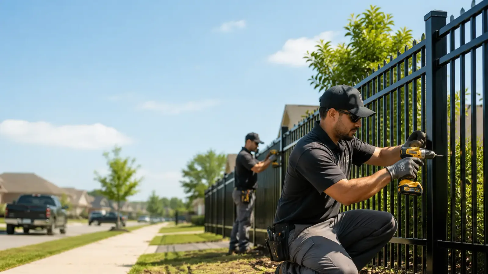Metal Fence Installation in Desdemona, TX